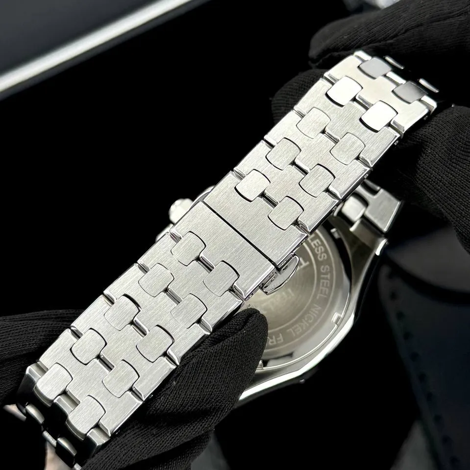 Guardo Чоловічий наручний годинник Guardo S03009-1 Silver-Black, фото 5