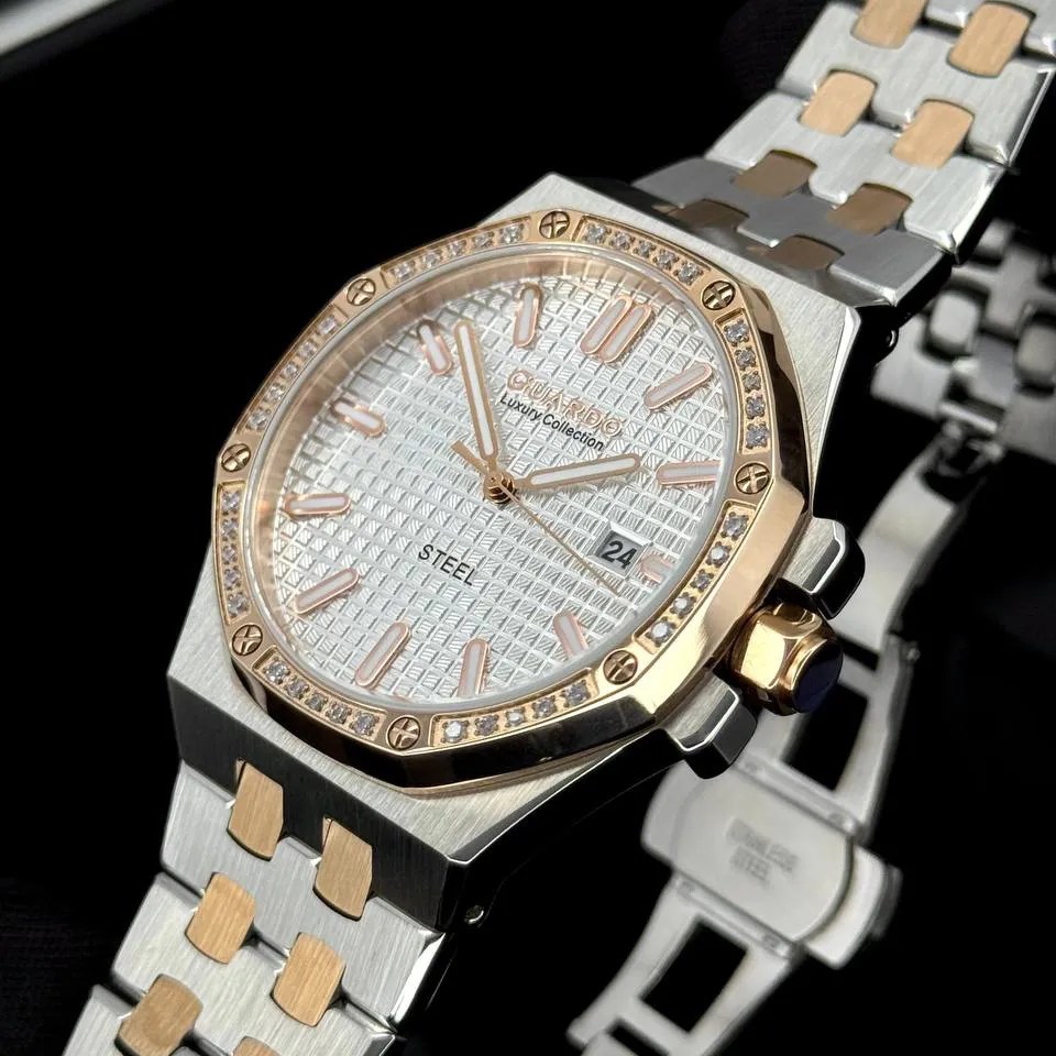 Guardo Чоловічий наручний годинник Guardo S03009-6 Classic, фото 3