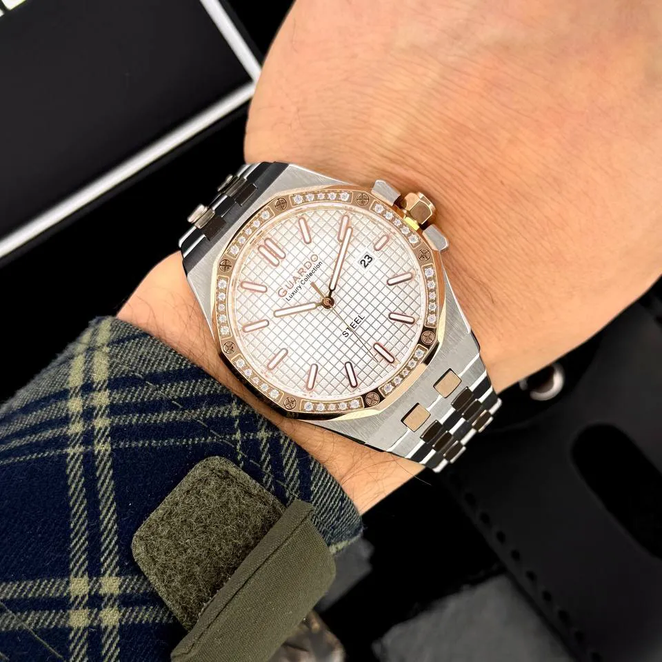 Guardo Чоловічий наручний годинник Guardo S03009-6 Classic, фото 4