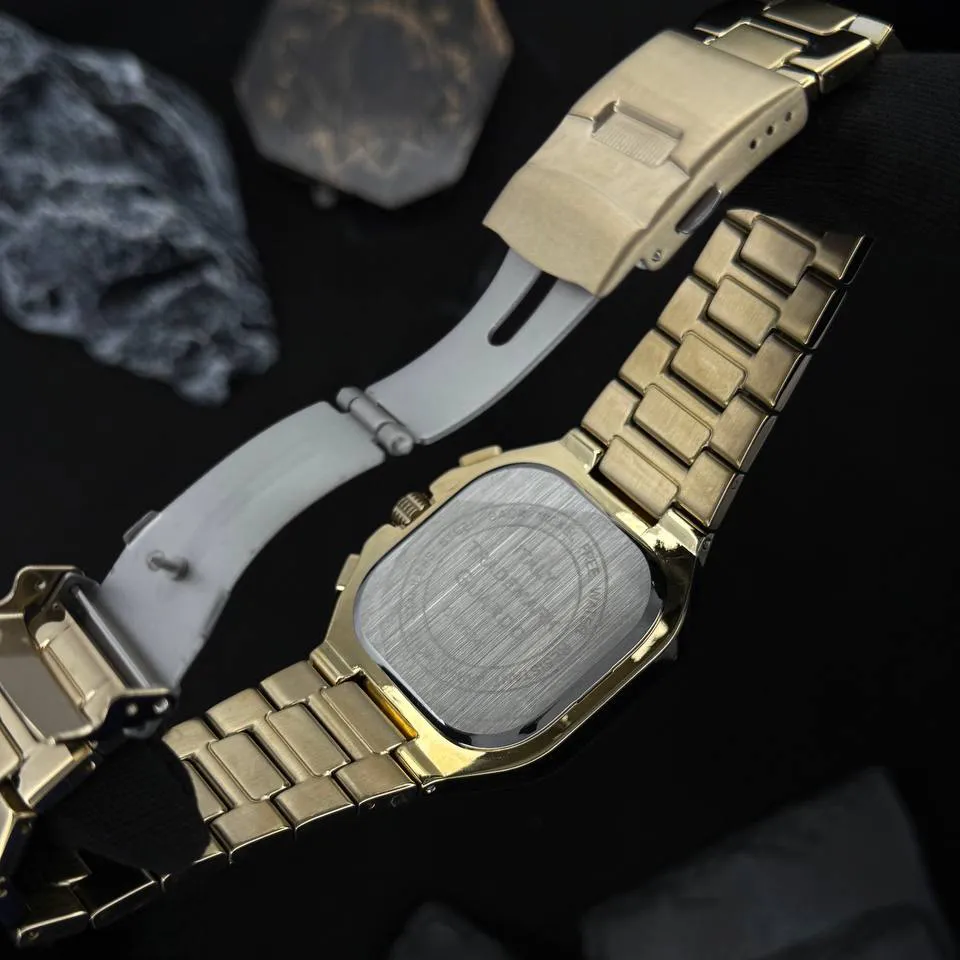 Guardo Чоловічий наручний годинник Guardo 012694-3 Gold-Black, фото 8