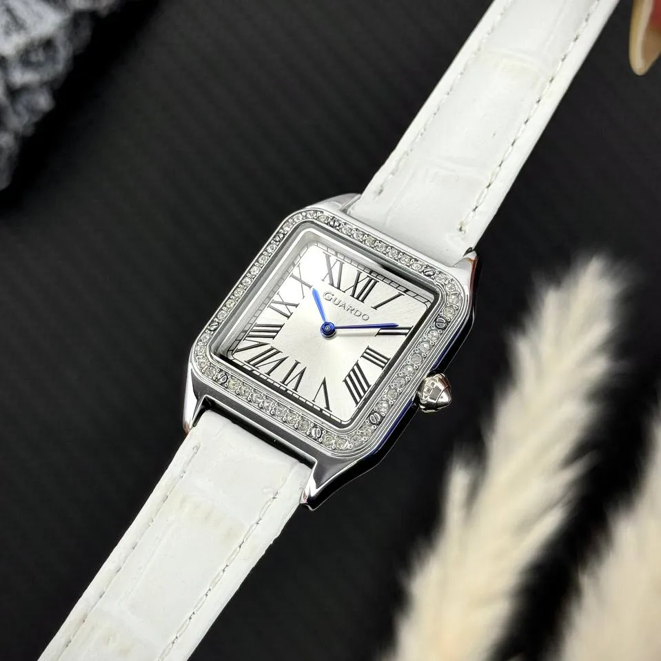 Guardo Жіночий наручний годинник Guardo 012832-2 сріблястий, фото 7