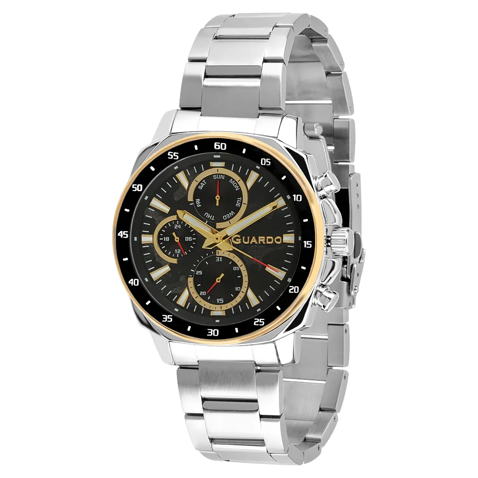 Guardo 012782-7 Silver-Black