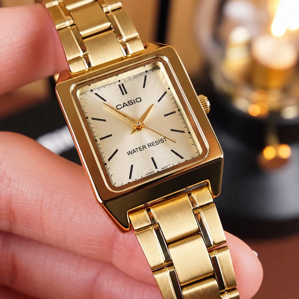 Casio LTP-V007G-9E золотистий, фото 3