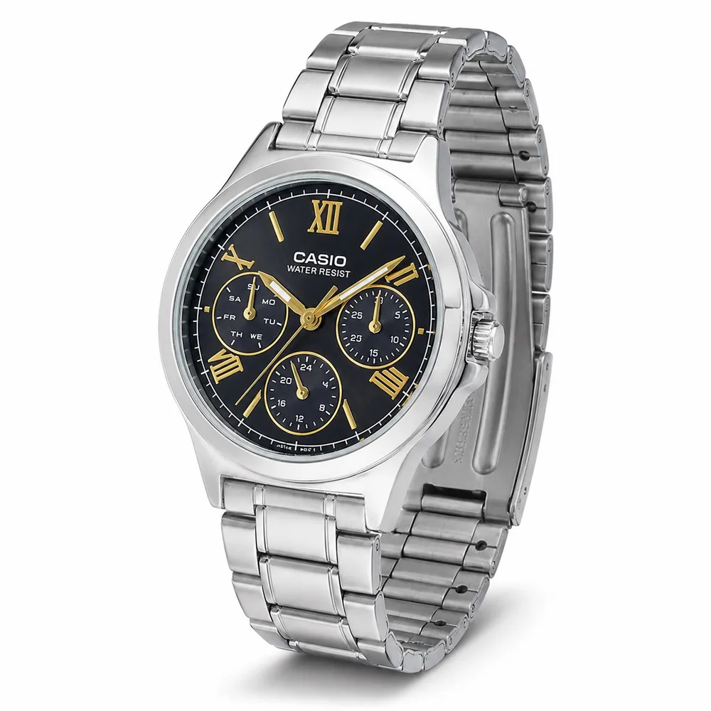 Casio LTP-V300D-1A2 класичний сталевий браслет