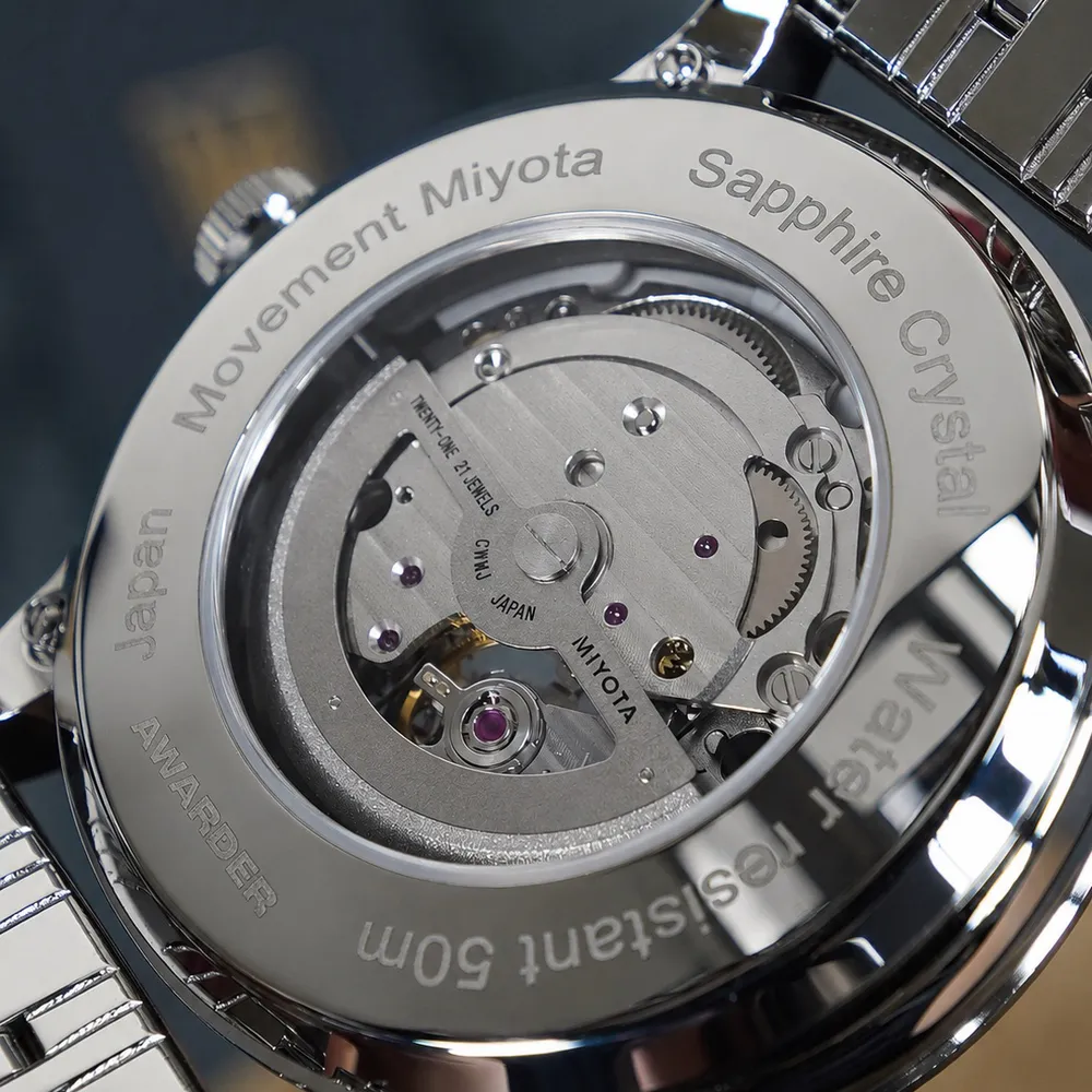 Awarder 043-1 Де би не був Silver-Black Steel Miyota механіка, фото 6