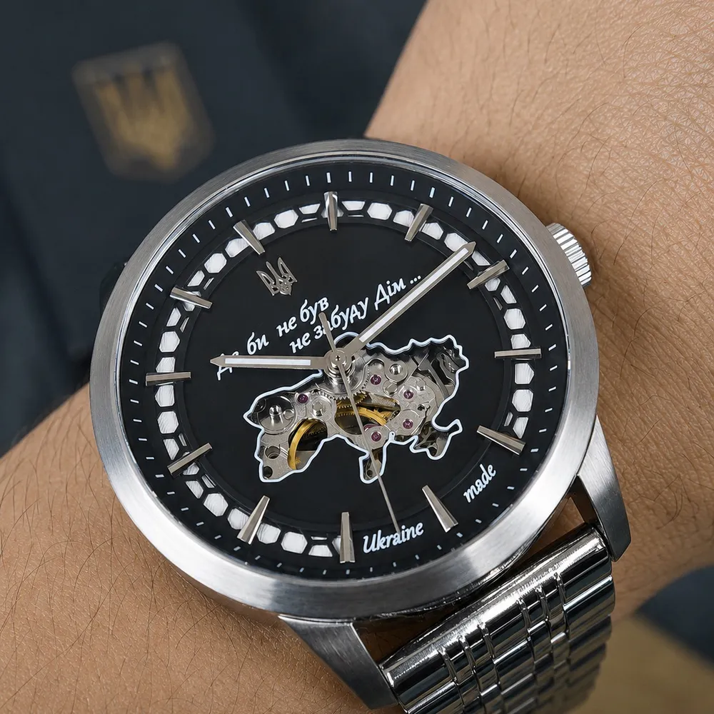 Awarder 043-1 Де би не був Silver-Black Steel Miyota механіка, фото 7