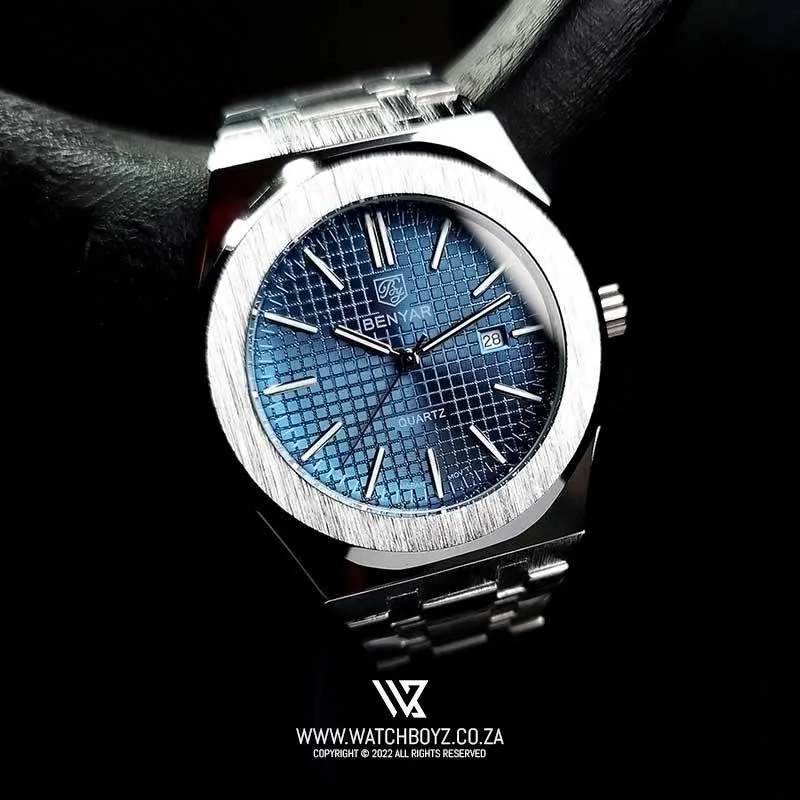 Benyar BY-5156 Silver-Blue, фото 3