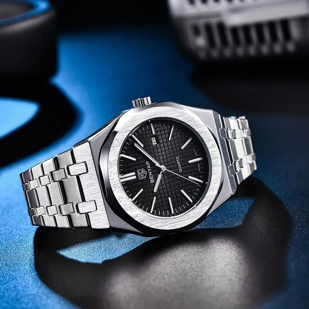 Benyar BY-5156 Silver-Black, фото 3