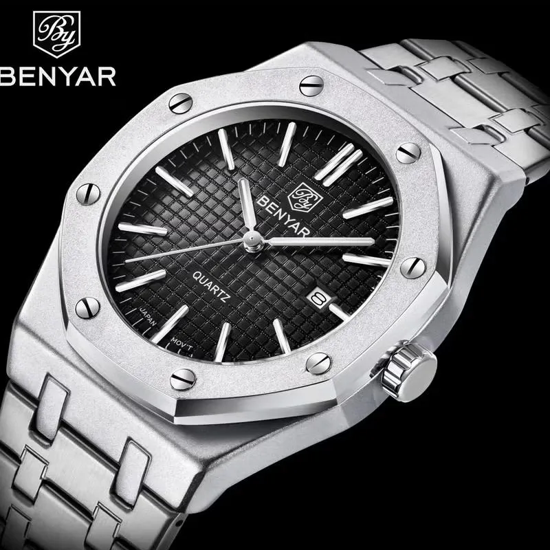 Benyar BY-5156 Silver-Black, фото 3
