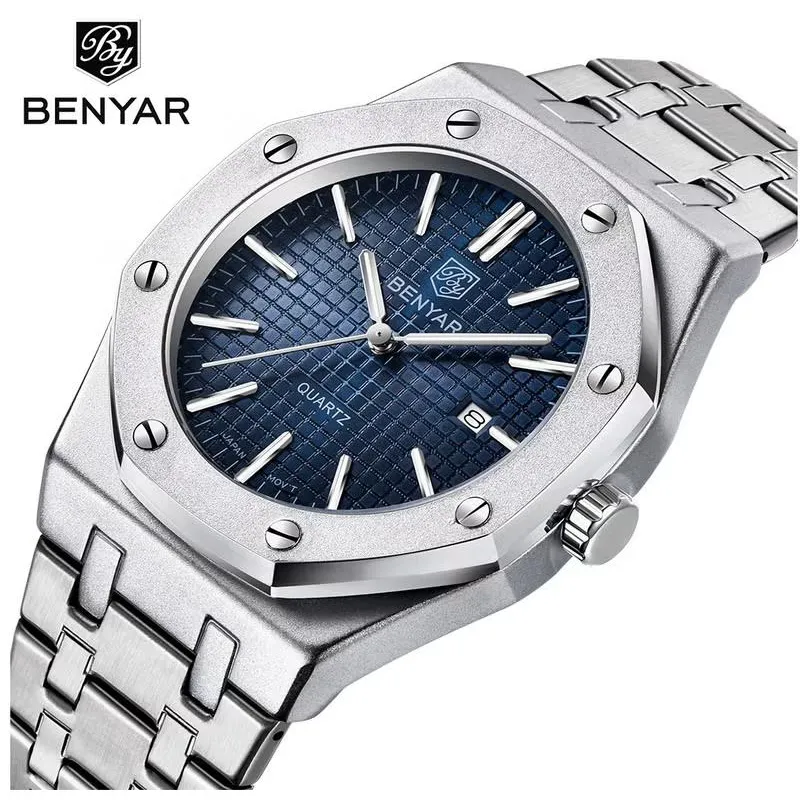Benyar BY-5156 Silver-Blue, фото 2