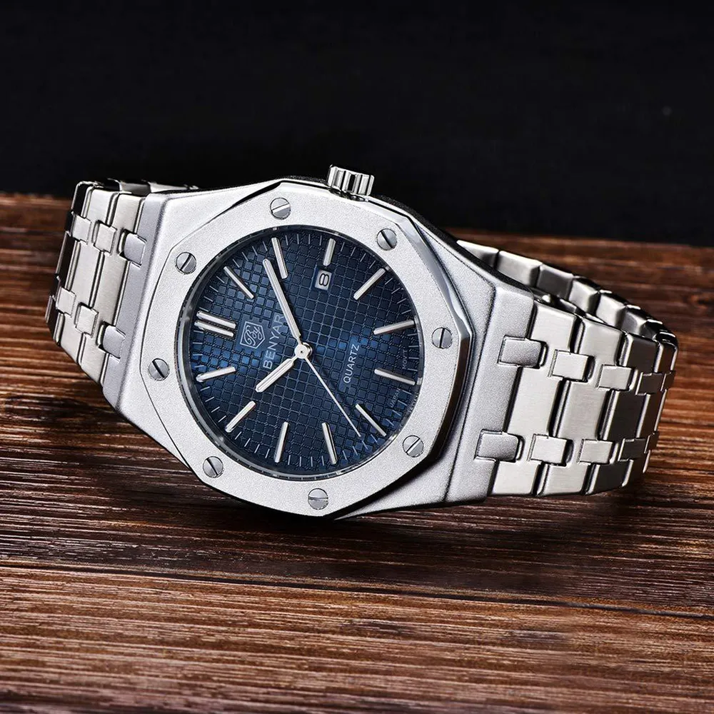 Benyar BY-5156 Silver-Blue, фото 3