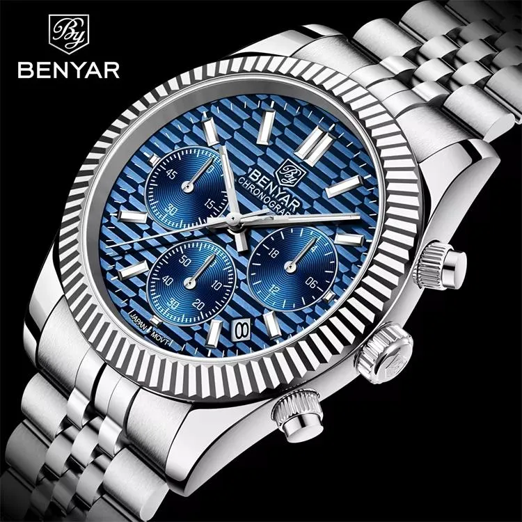 Benyar BY-S001 Silver-Blue, фото 6