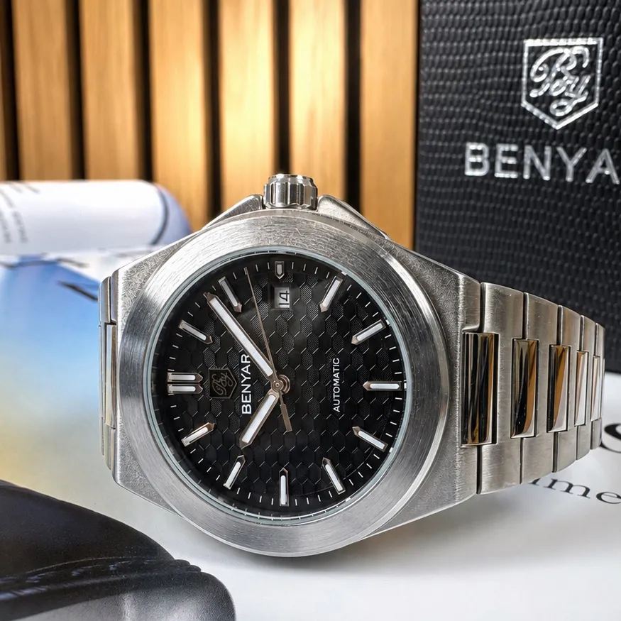 Benyar BY-5219 Silver-Black, фото 2