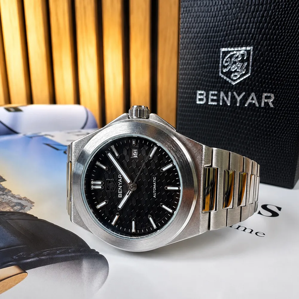 Benyar BY-5219 Silver-Black, фото 6