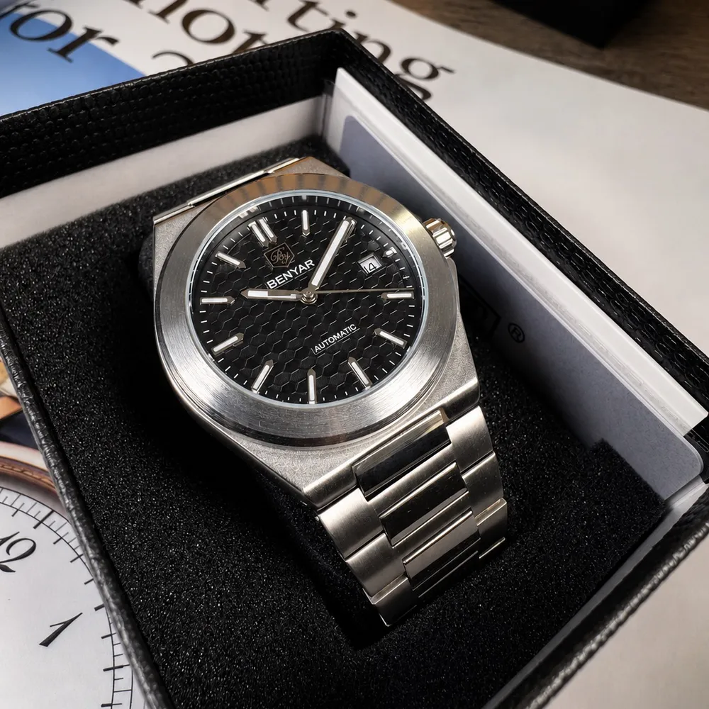 Benyar BY-5219 Silver-Black, фото 7