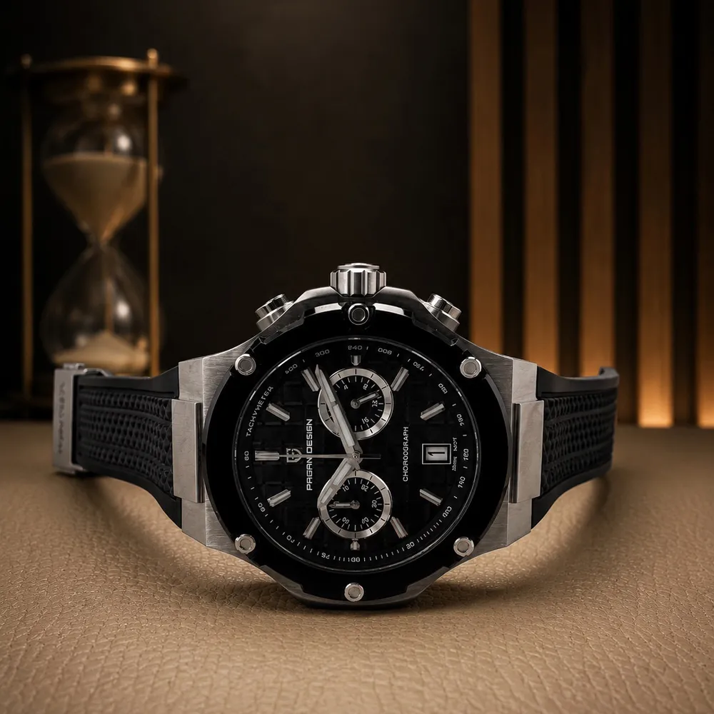 Pagani Design PD-YS032 Silver-Black-Black Rubber, фото 3
