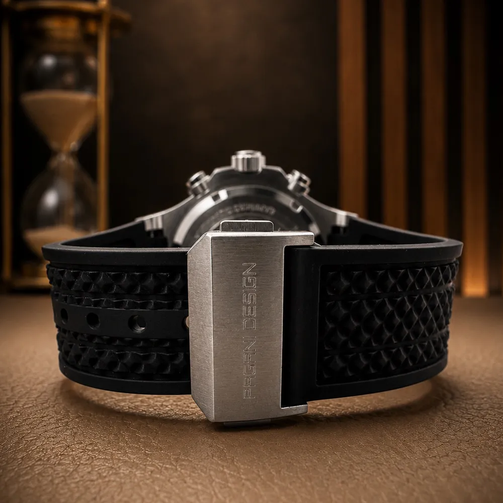 Pagani Design PD-YS032 Silver-Black-Black Rubber, фото 5