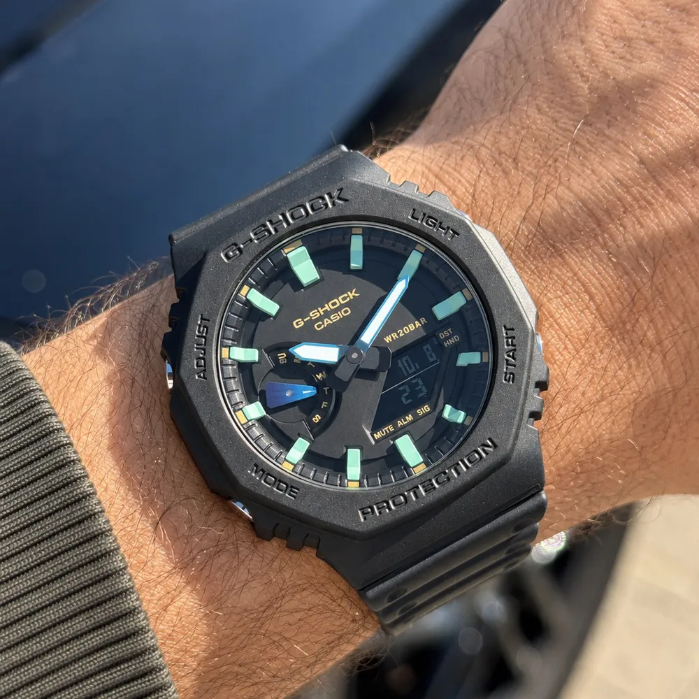 Casio G-SHOCK GA-2100RC-1A, фото 3