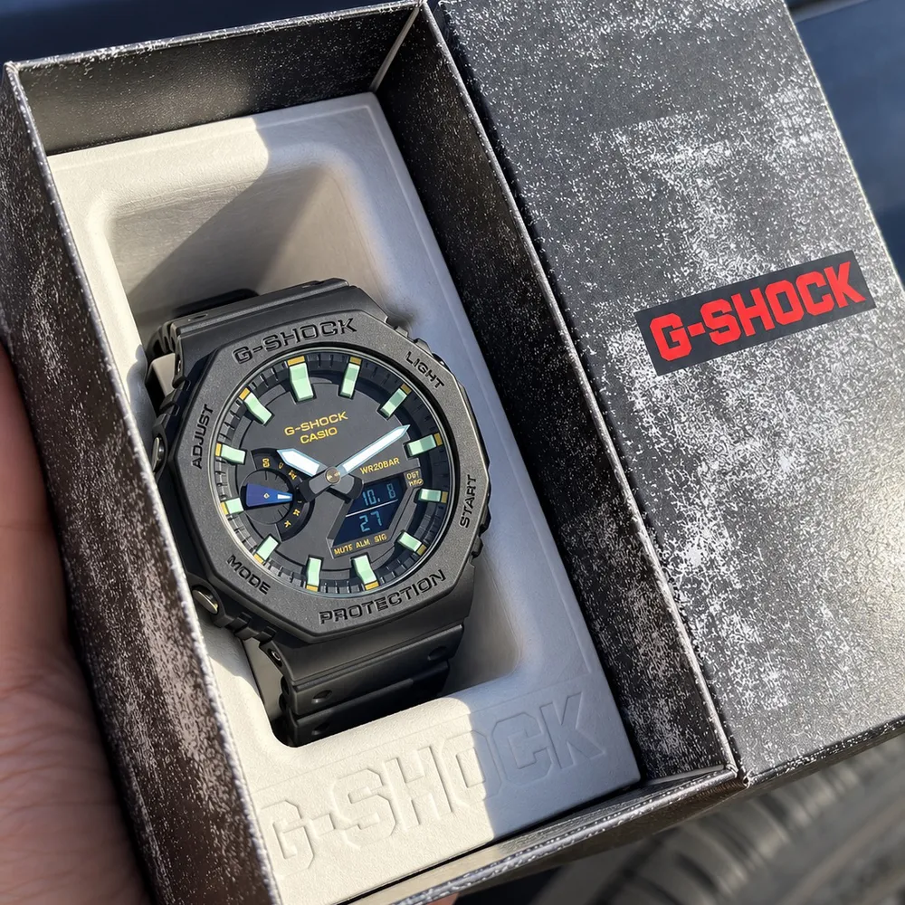 Casio G-SHOCK GA-2100RC-1A, фото 4