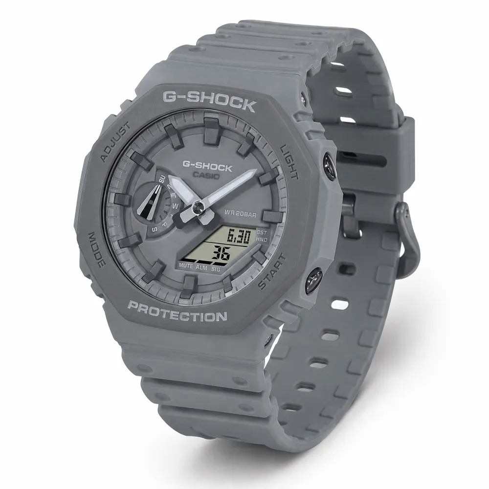 Casio G-SHOCK GA-2110ET-8A сірий протиударний