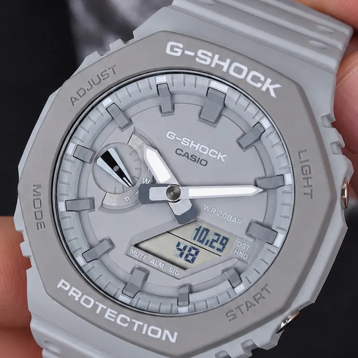 Casio G-SHOCK GA-2110ET-8A сірий протиударний, фото 4